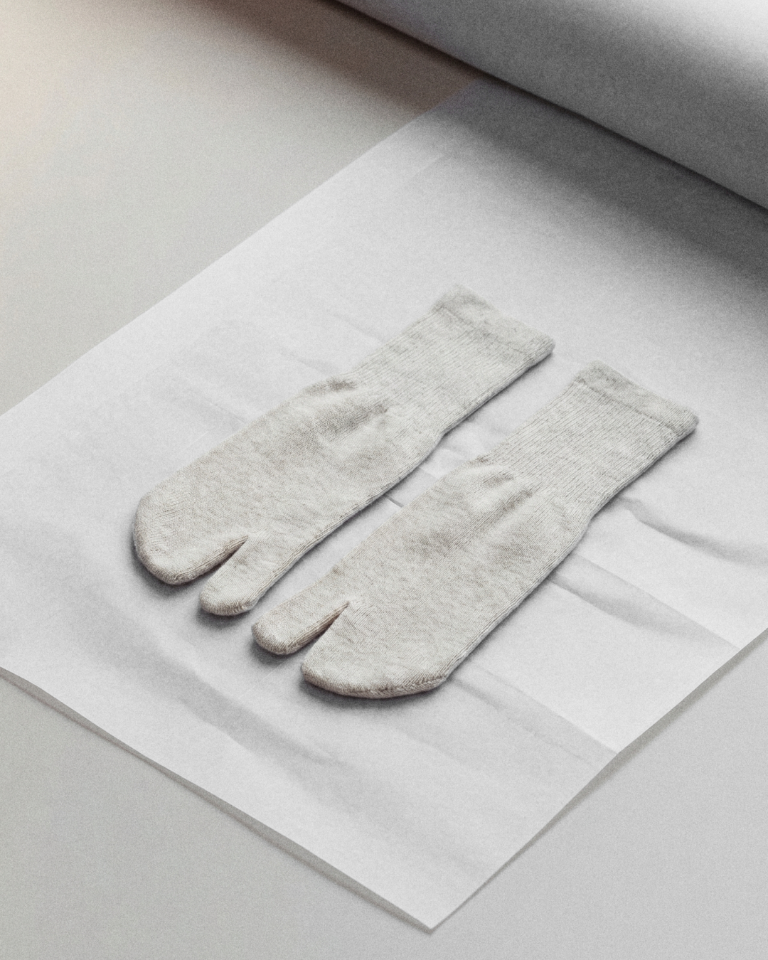 Tabi Socks — Beige