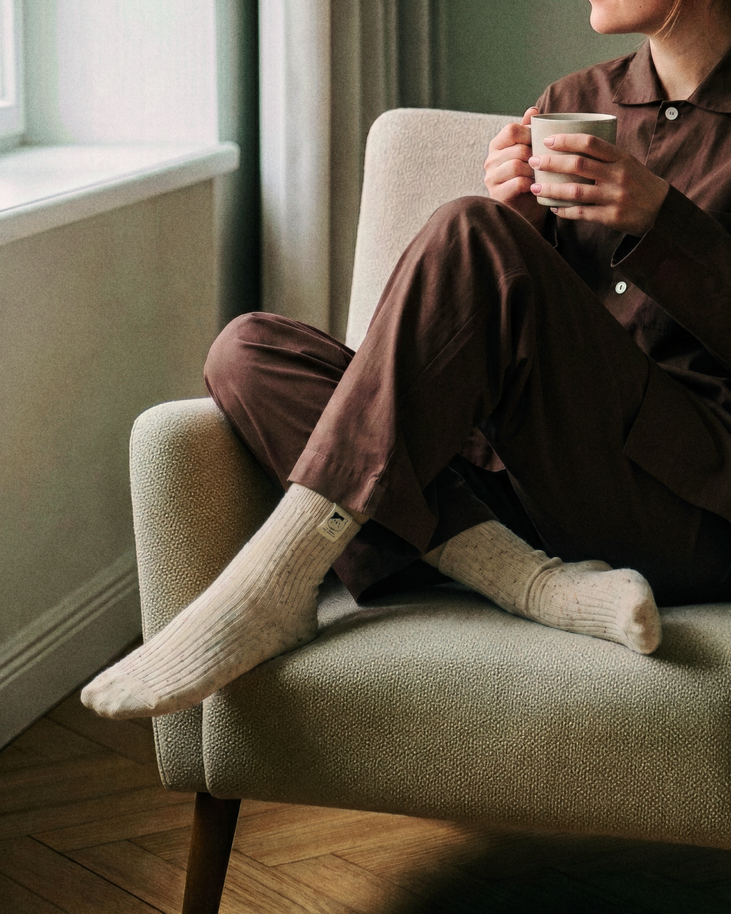 Meow Wool Blended Socks