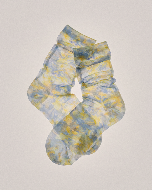 Barely There Floral Socks