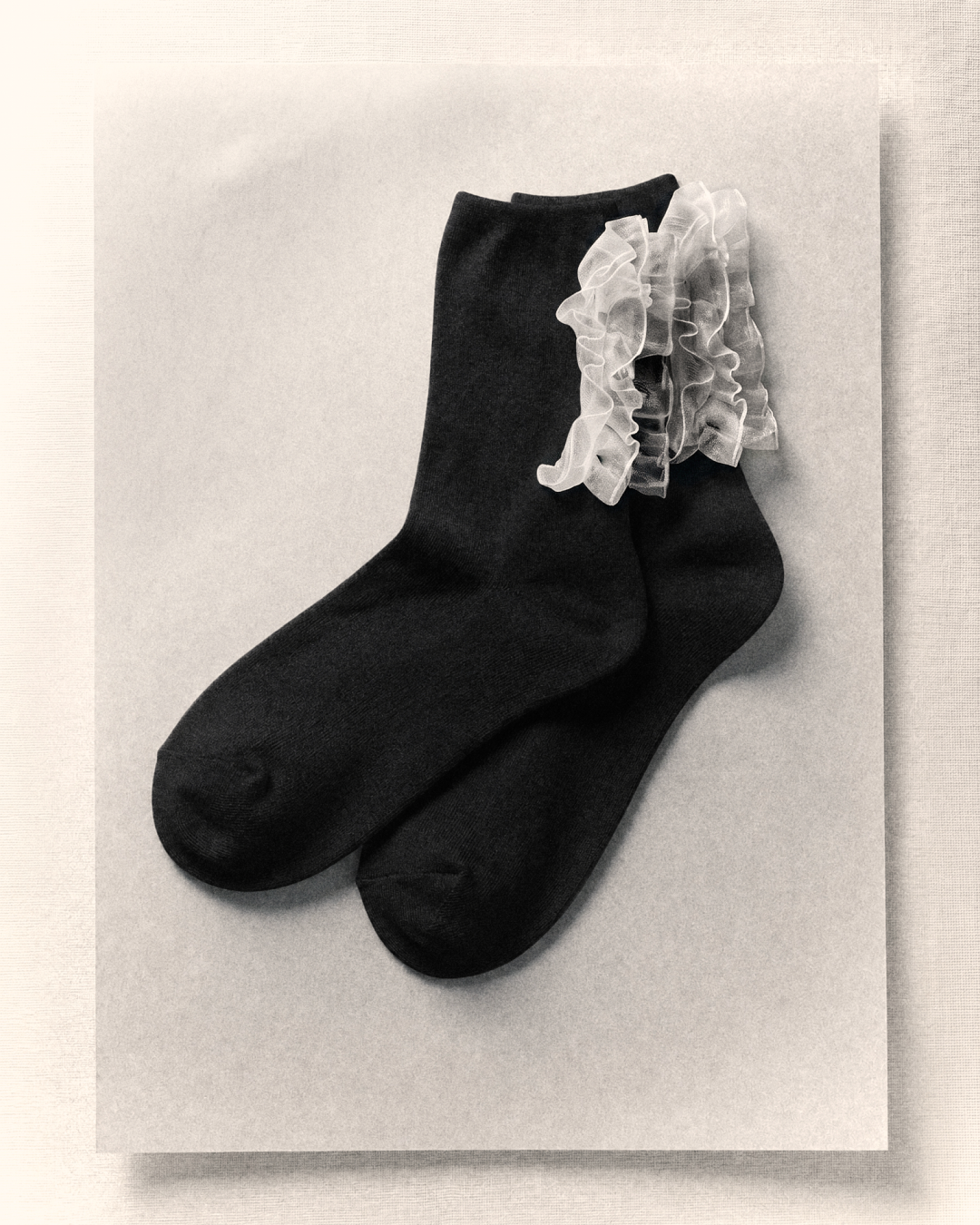 Frou Frou Socks — Black