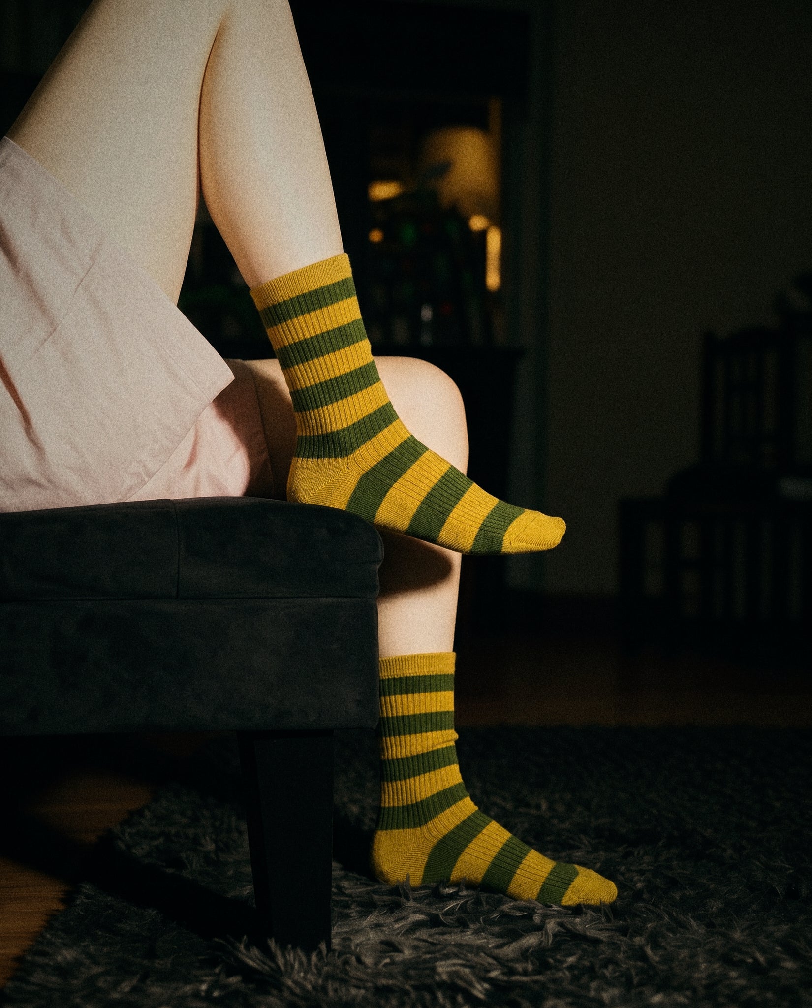 Candy Striped Socks — Harvest