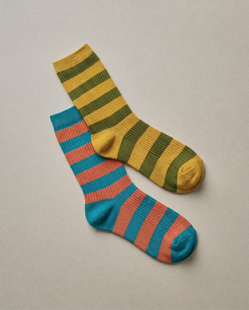Candy Striped Socks — Harvest