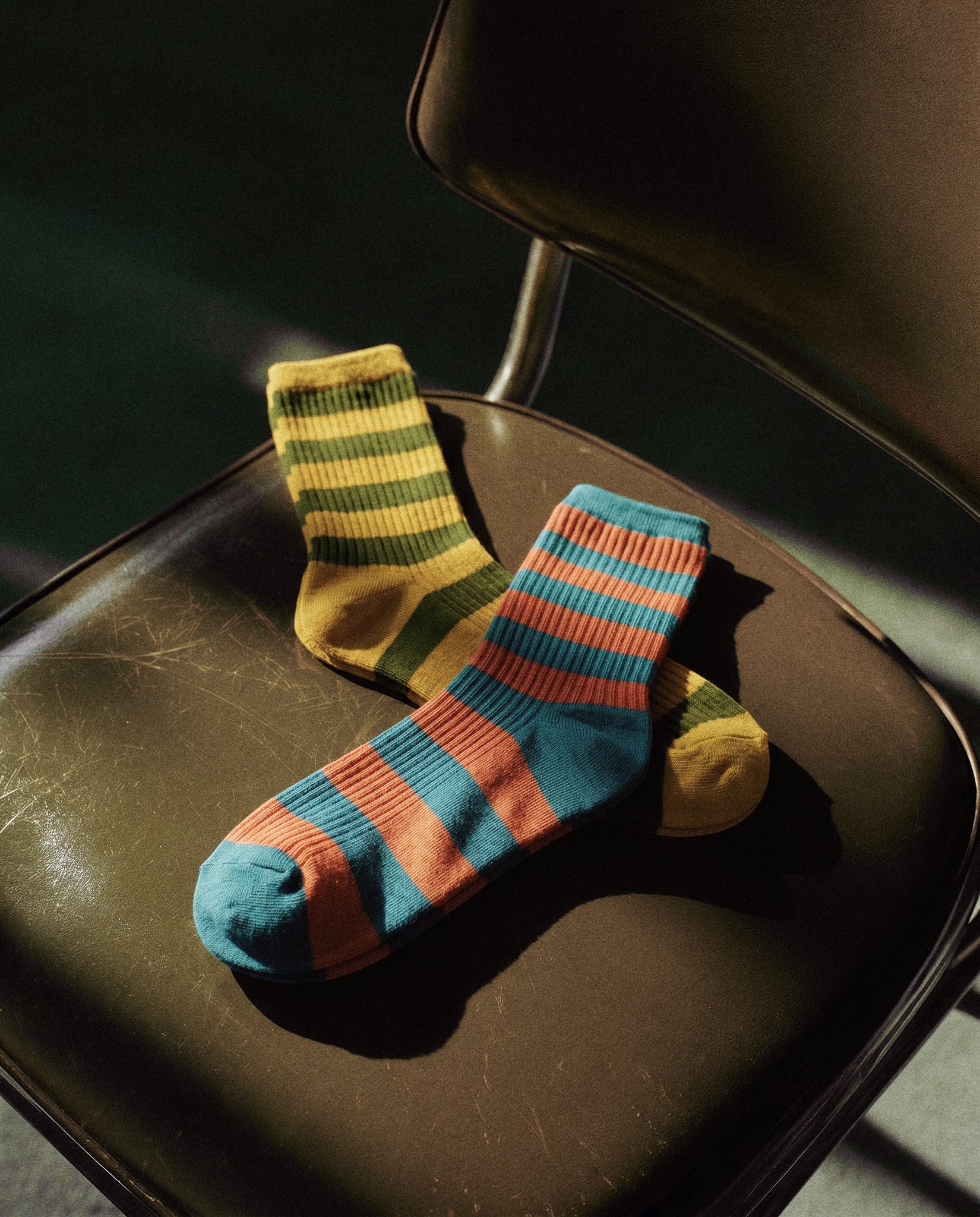 Candy Striped Socks — Harvest