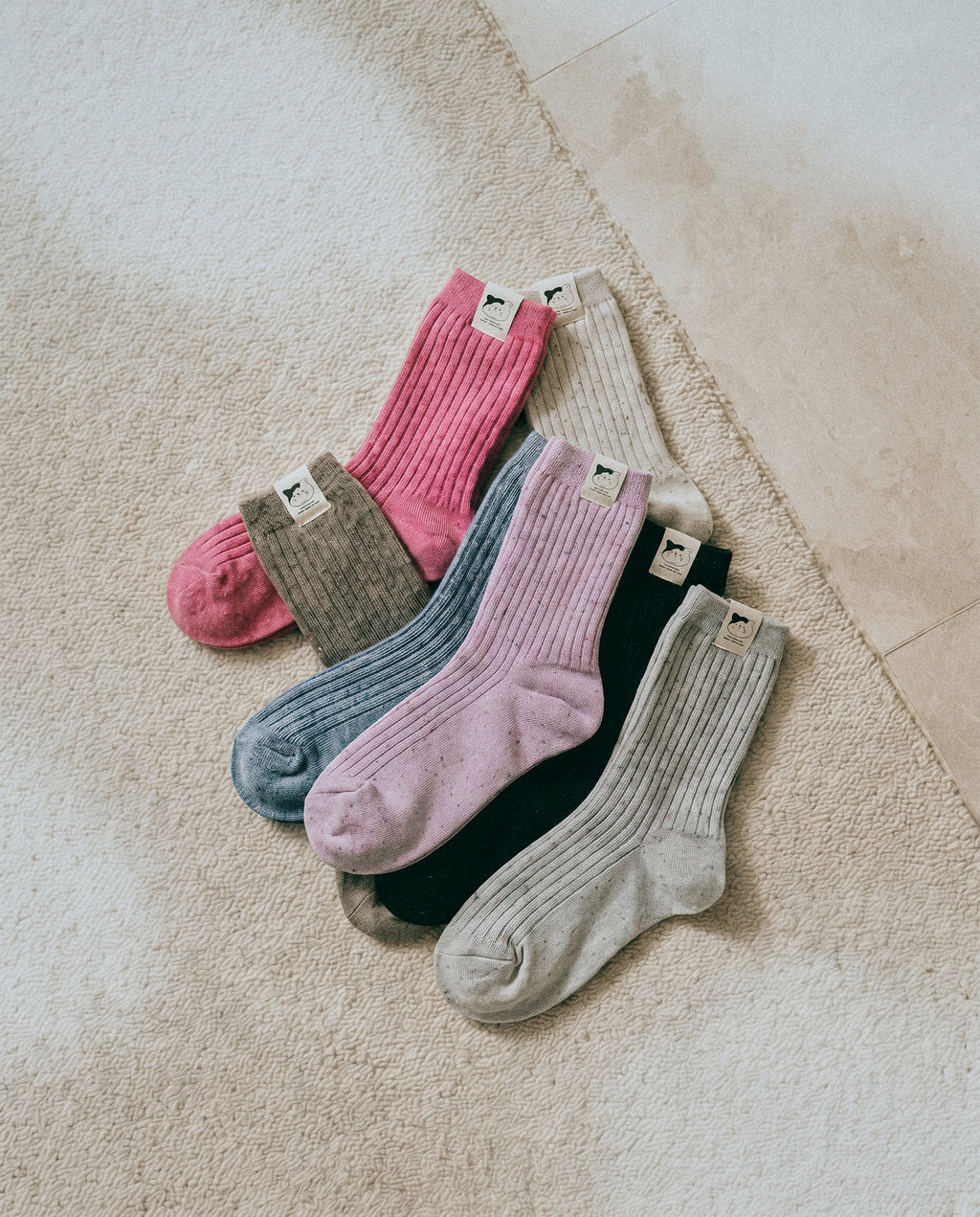 Meow Wool Blended Socks — Sunmool Set
