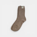 Meow Wool Blended Socks — Mocha
