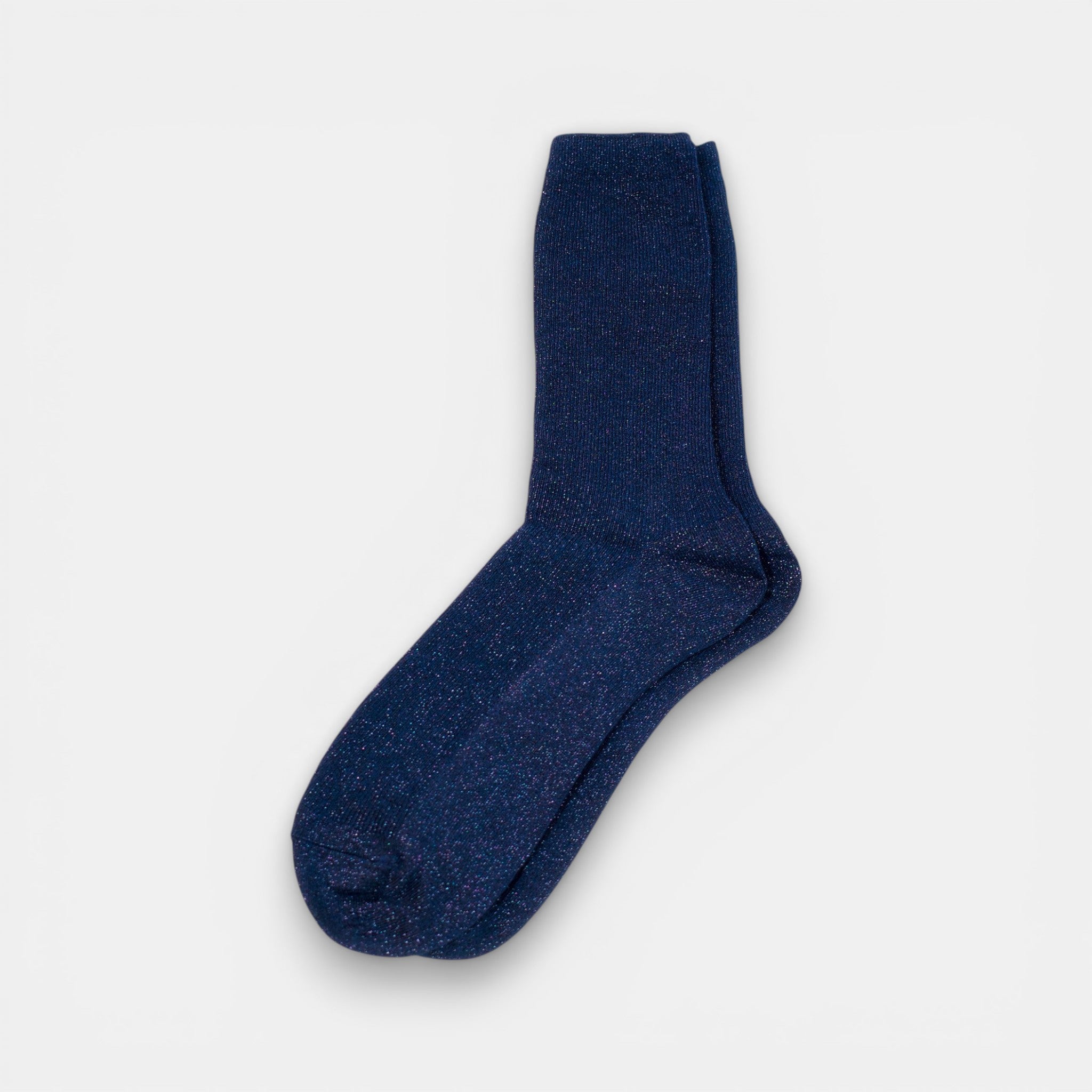 Glittery Vivid Socks — Blue