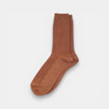 Glittery Vivid Socks — Brick