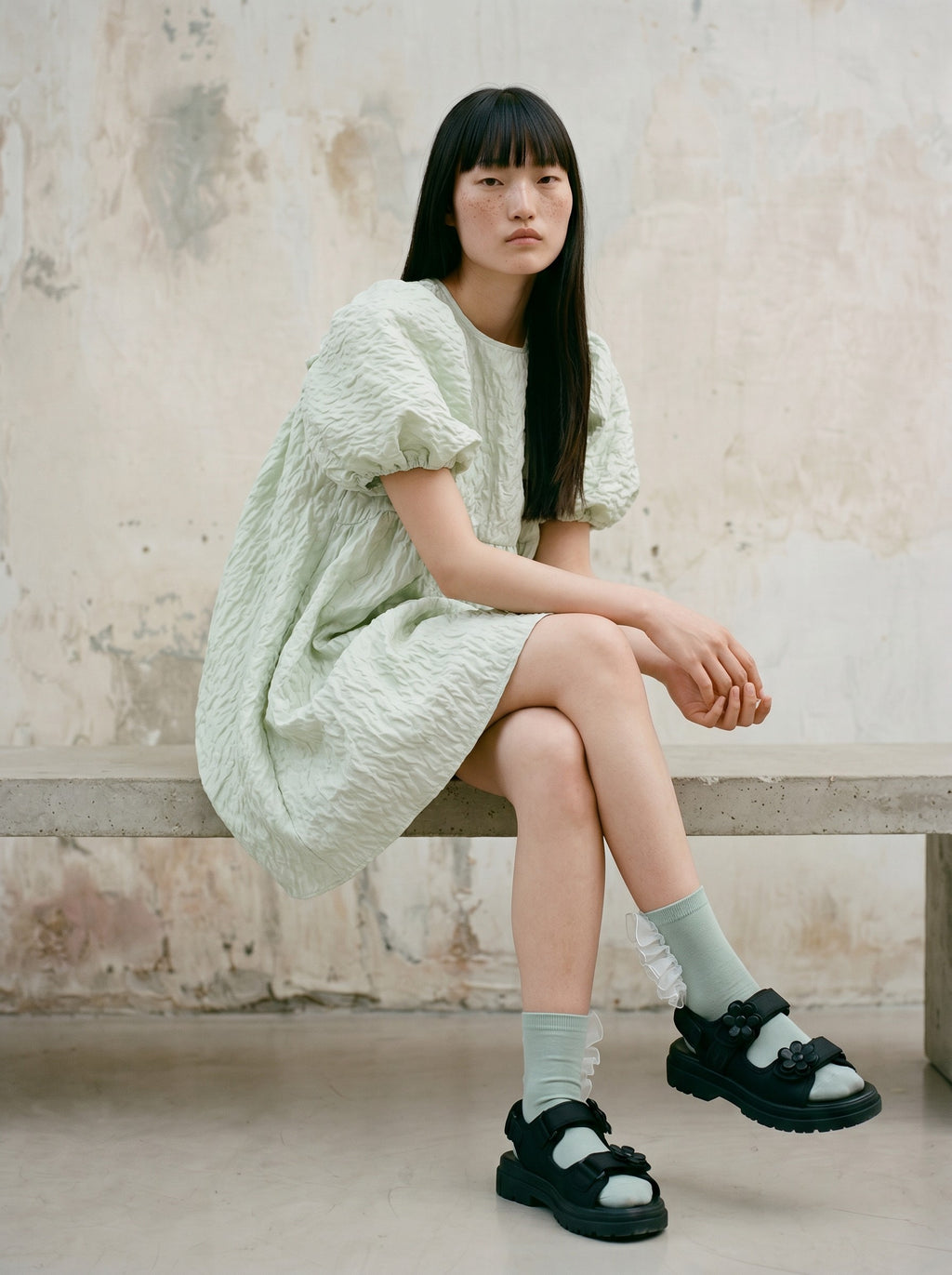 Frou Frou Socks — Mint