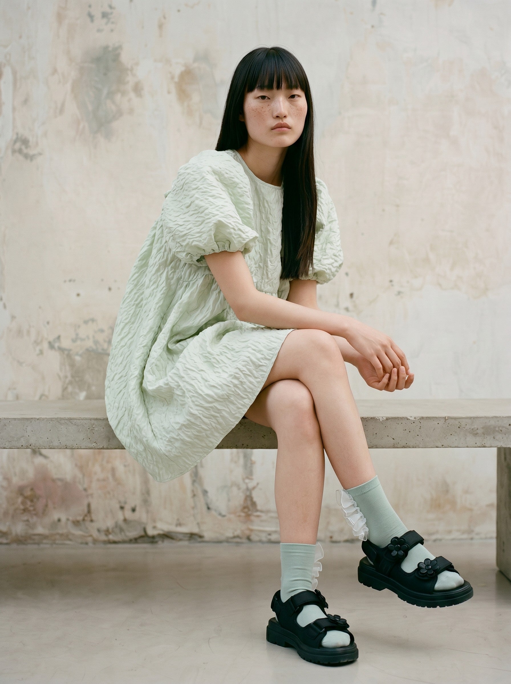 Frou Frou Socks — Mint