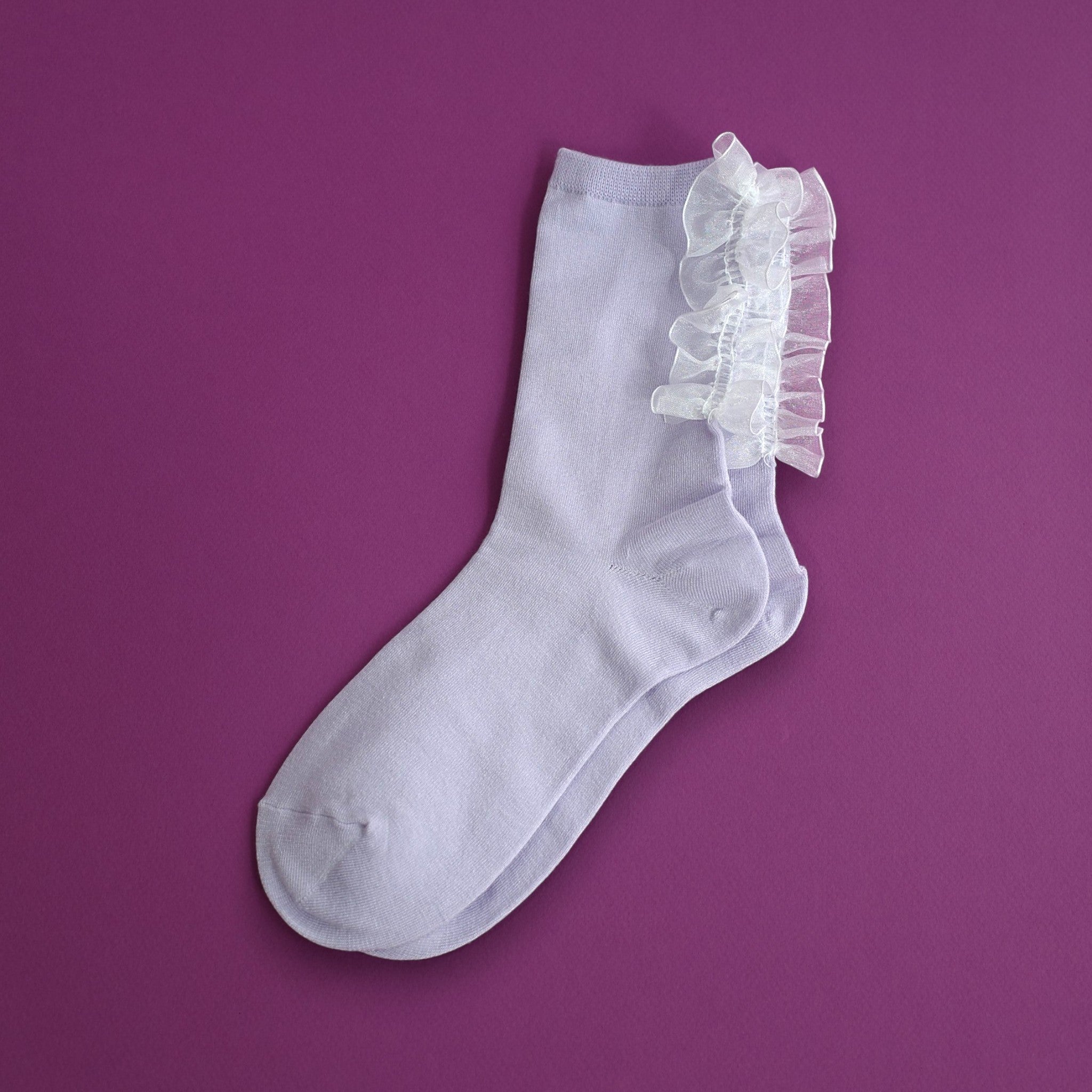Frou Frou Socks — Lavender