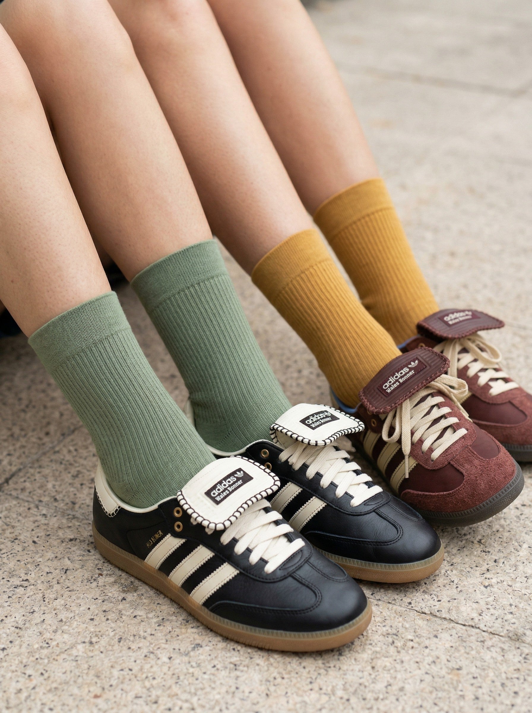 Everyday Rib Socks — Mustard