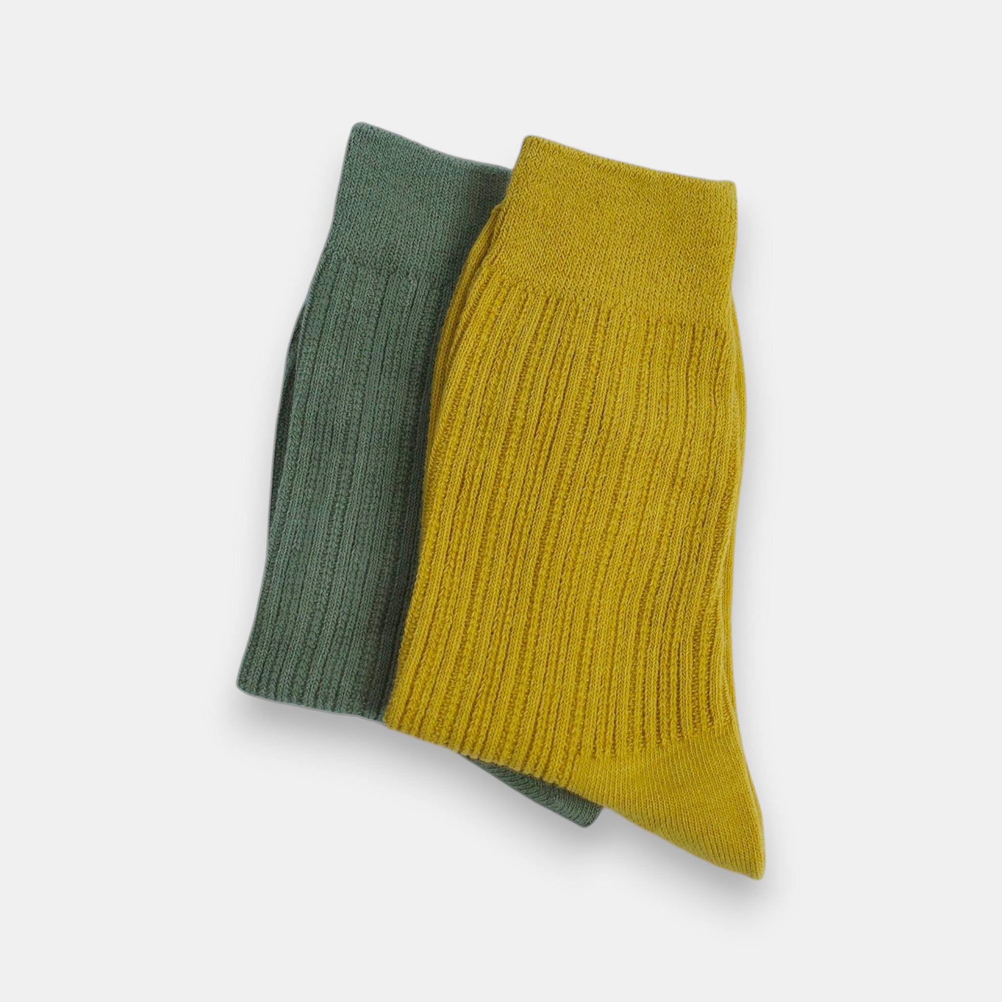 Everyday Rib Socks — Macha