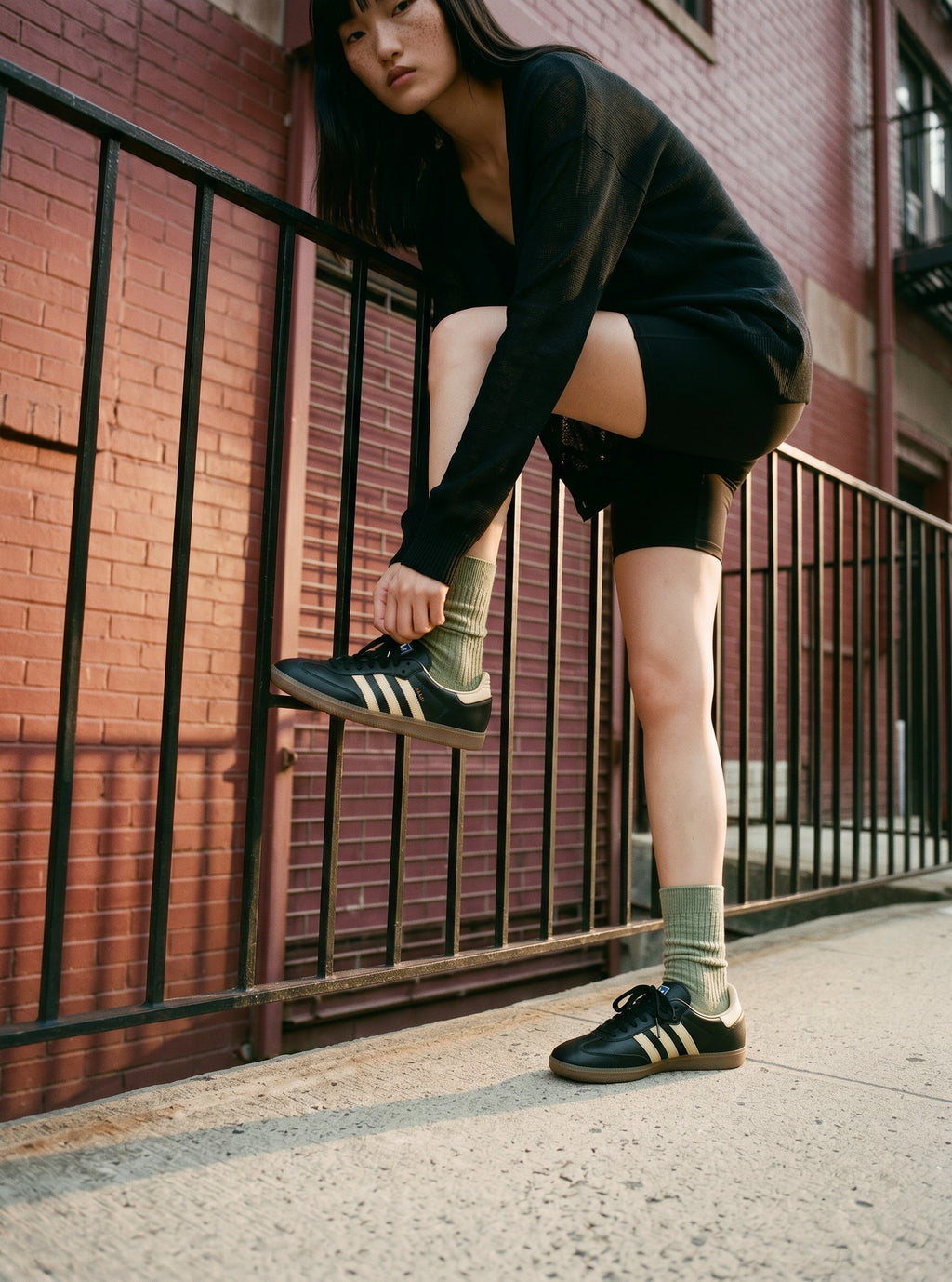 Everyday Rib Socks — Macha