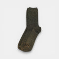 Glittery Mid neck Socks — Gold
